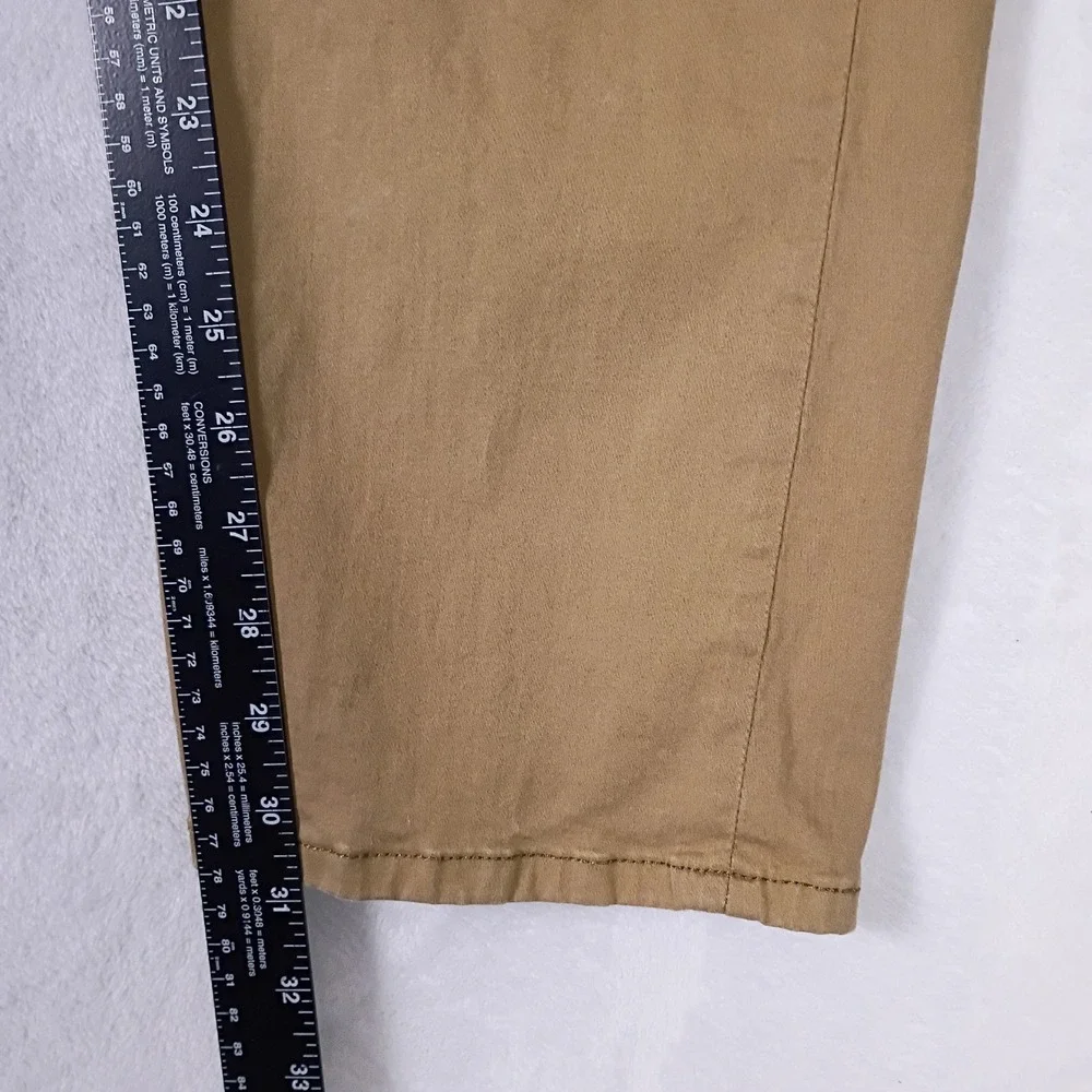 34 Heritage Charisma Chino Tan Khaki Comfort Rise Classic Fit Pants Mens 40x32